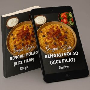 Polao Rice Pilaf Recipe eBook -Cover