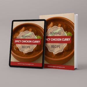 Spicy Chicken Curry Recipe eBook Cover