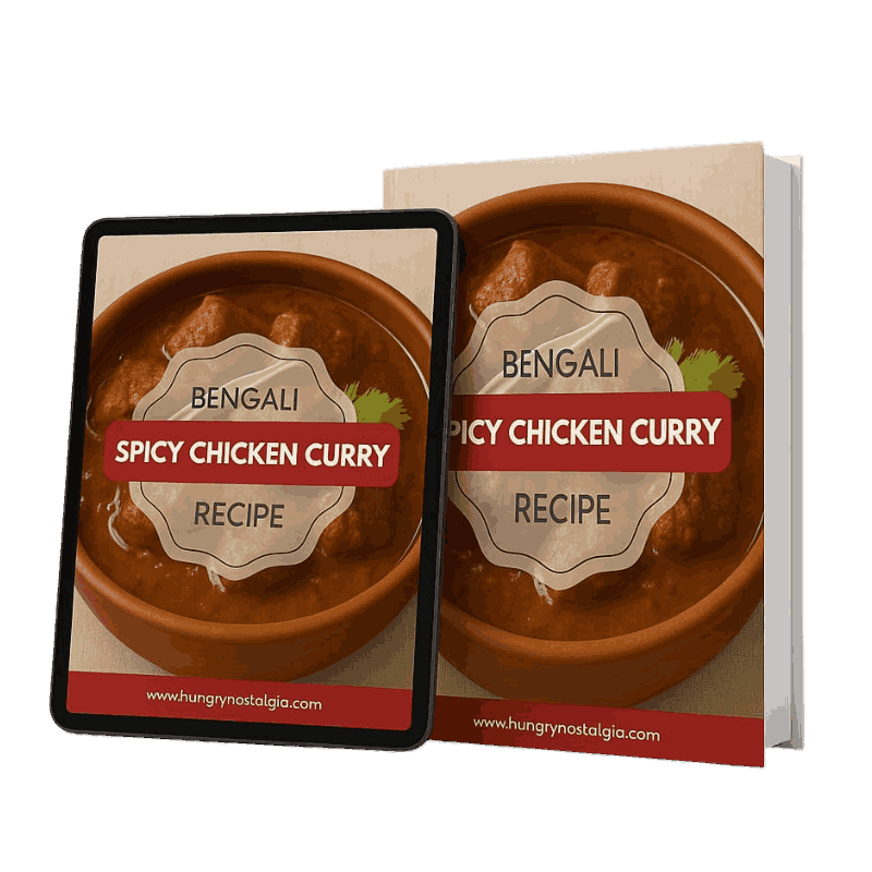 Spicy Chicken Curry Recipe eBook Cover