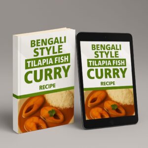 Tilapia Fish Curry Recipe eBook-Cover