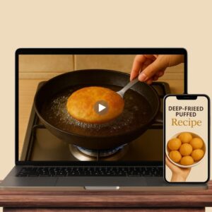Deep Fried Puffed Bread Digital Bundle
